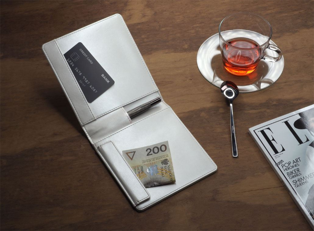 Logo trade advertising products image of: Bill holder 1095119