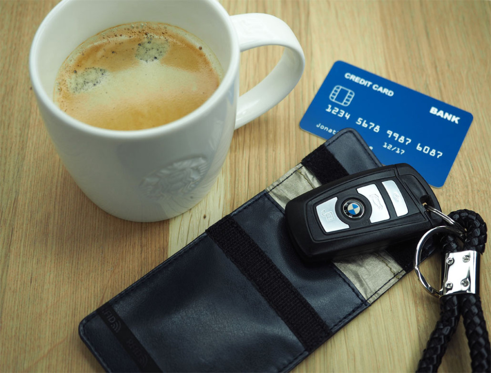 Logotrade advertising product picture of: RFID Signal Blocking case 1222119