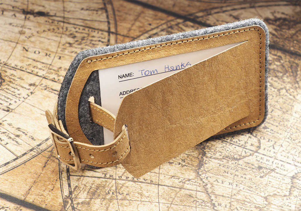 Logo trade promotional merchandise picture of: Luggage tag 1155140