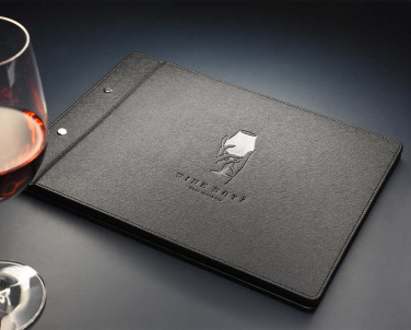 Logo trade promotional merchandise image of: Menu cover 1083270