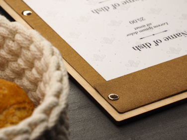 Logo trade corporate gift photo of: Menu pad 1668121