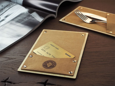 Logo trade advertising products image of: Bill holder 1053121