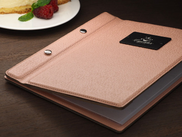 Logo trade promotional gift photo of: Menu cover 1087281