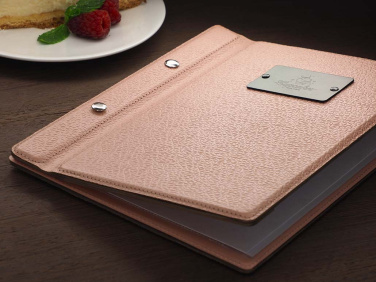 Logo trade promotional products image of: Menu cover 1087281