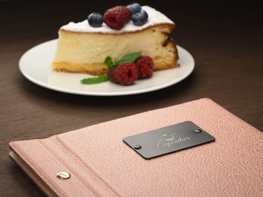 Logo trade corporate gifts picture of: Menu cover 1087281