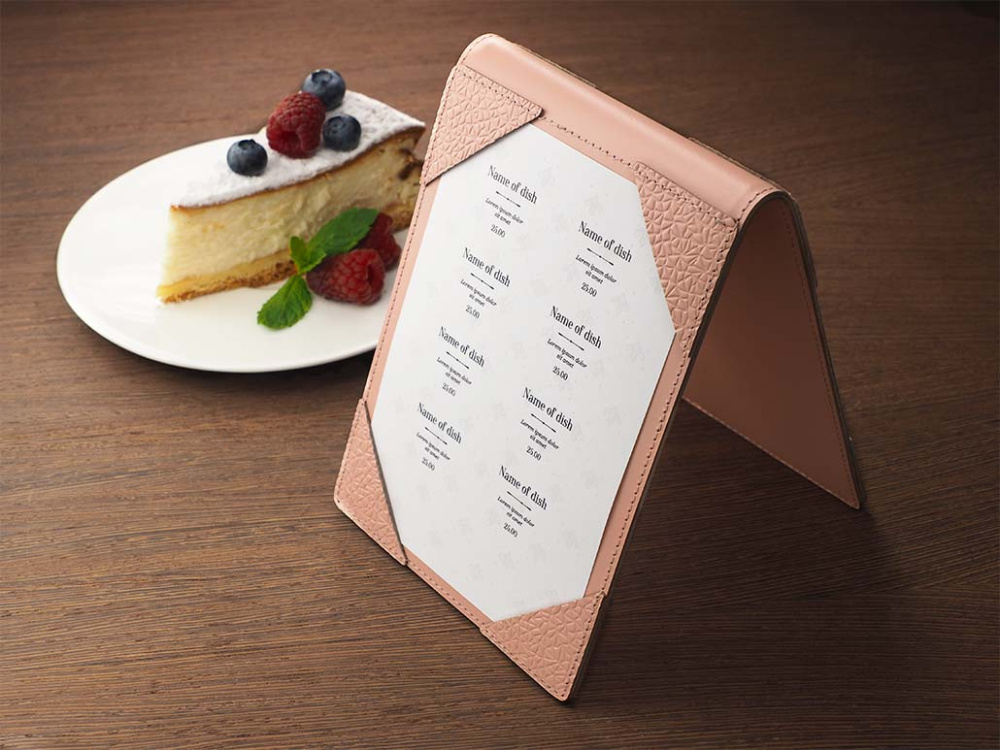 Logo trade corporate gifts picture of: Promo menu 1604281