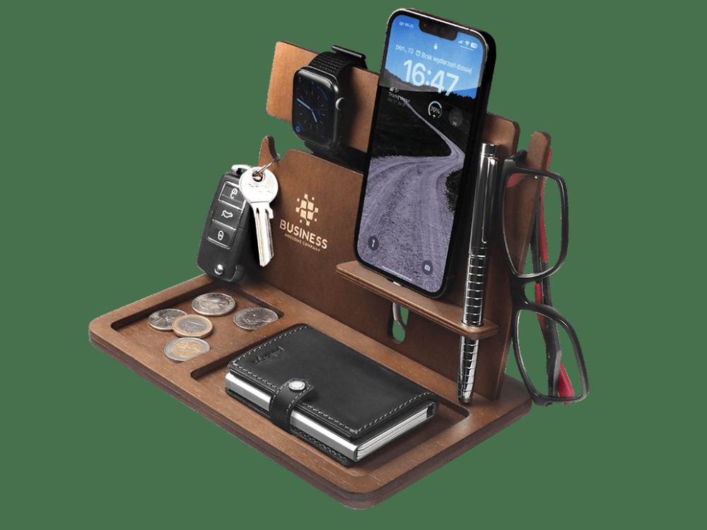 Logotrade advertising product picture of: Wooden organiser 2016121