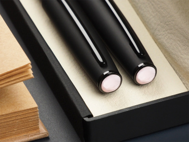 Logotrade promotional gift picture of: Opal stone Pen set 1286036