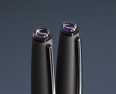 Logo trade corporate gift photo of: Amethyst Pen set  1288036