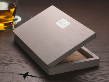 Logo trade promotional merchandise picture of: Wooden bill box 1816121