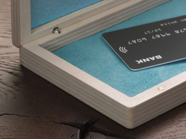 Logotrade corporate gift image of: Wooden bill box 1816121