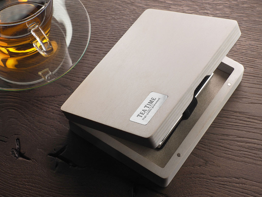 Logotrade promotional giveaway picture of: Wooden box 1819121
