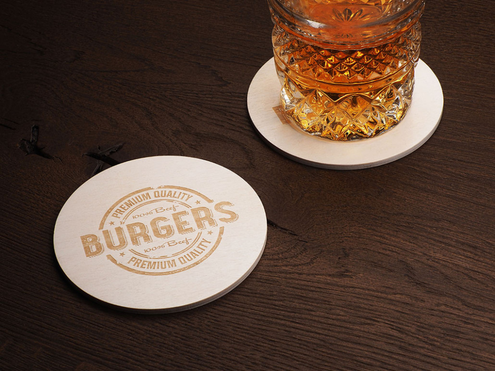 Logo trade promotional items image of: Coaster 1047121