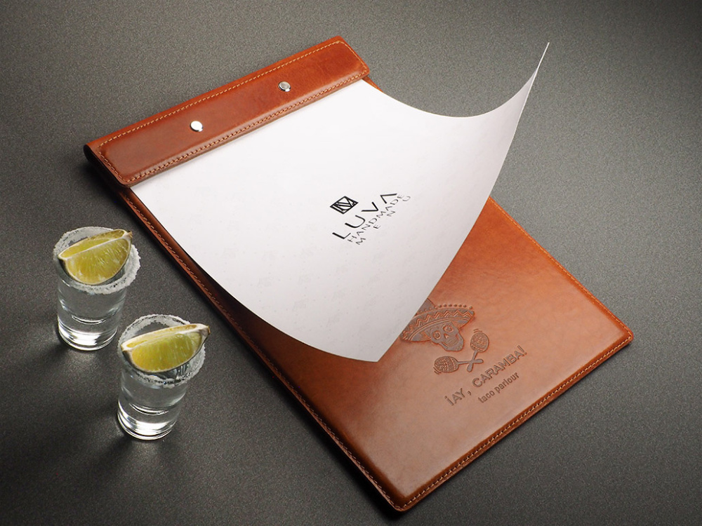 Logotrade promotional merchandise photo of: Menu cover Armstrong 1116141