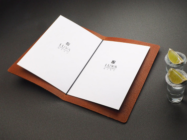 Logo trade promotional products image of: Menu cover Ambiente 1181141