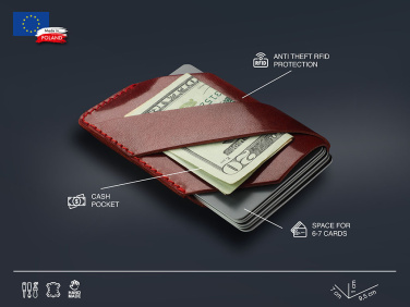 Logo trade advertising products picture of: Wallet 1242141