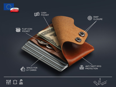 Logo trade promotional giveaways picture of: Wallet 384141