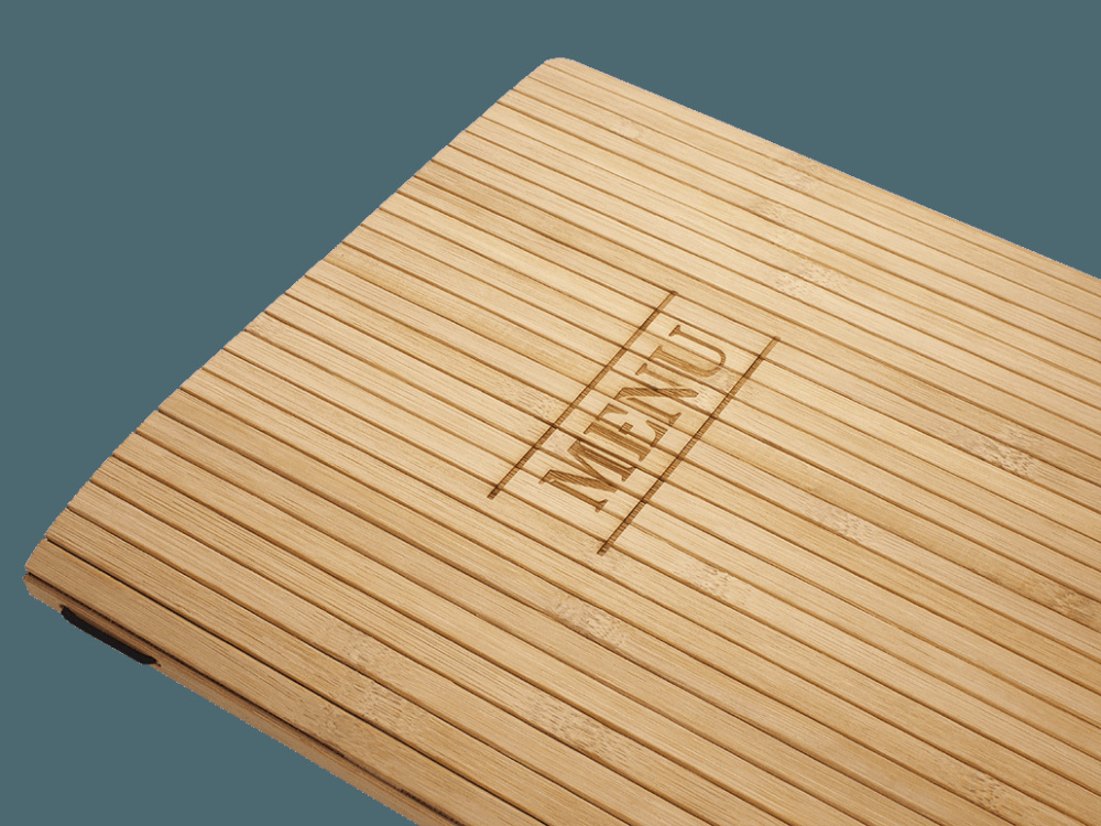 Logo trade promotional giveaways image of: Menu cover Ambiente 1181145