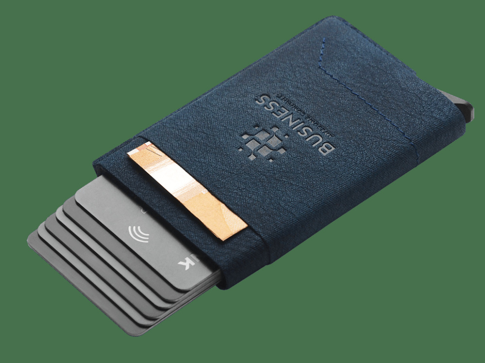 Logo trade advertising products image of: RFID wallet 593326