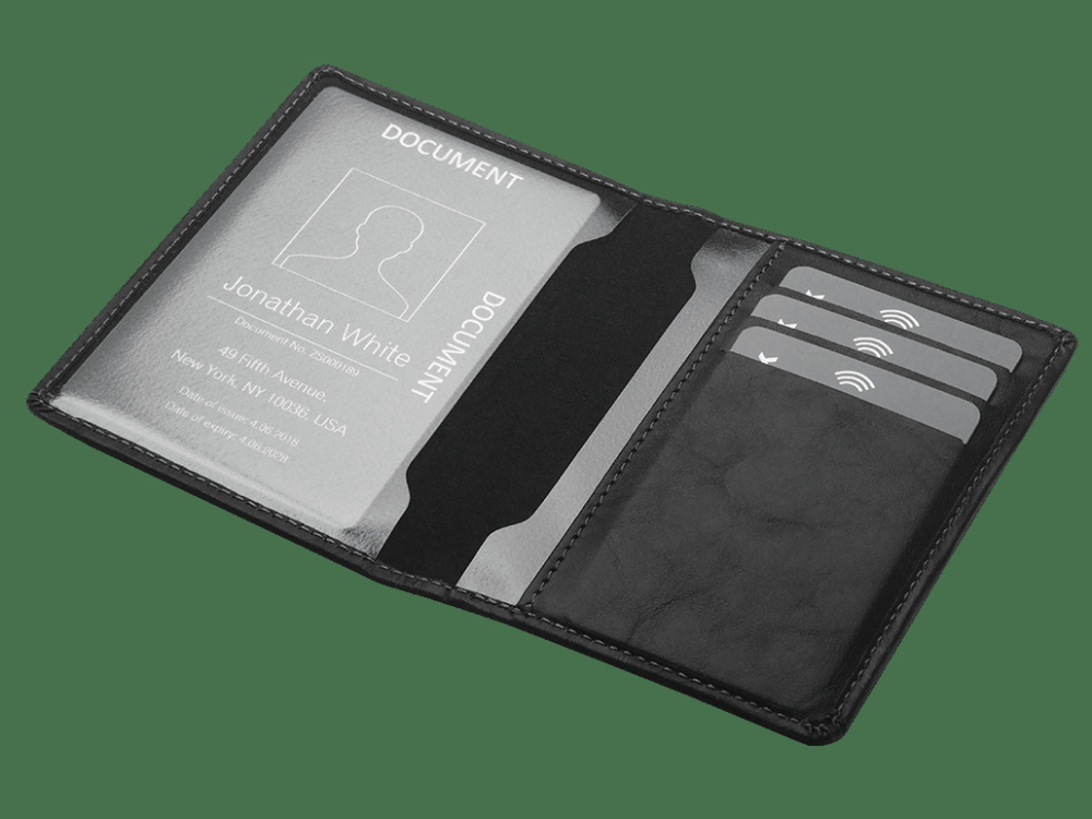 Logo trade promotional giveaways image of: Document wallet 889329