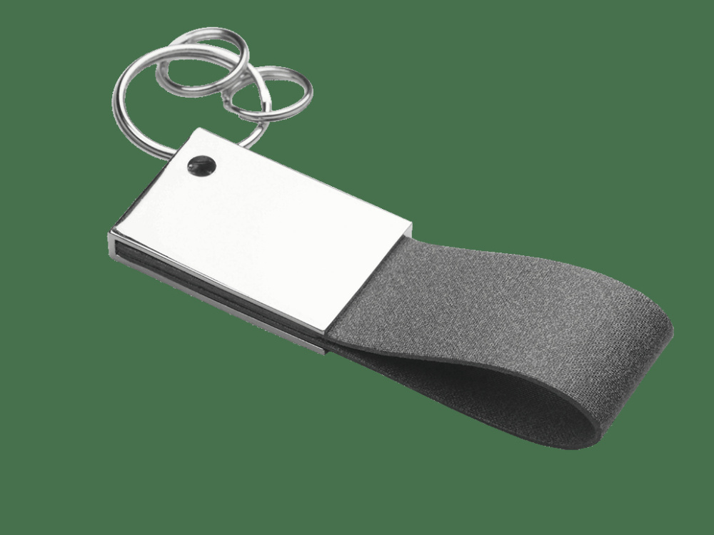 Logo trade promotional gifts image of: Keyring 909323