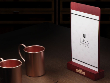 Logo trade promotional giveaways picture of: Promo menu 1867121