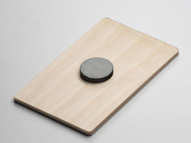 Logotrade promotional item image of: Wooden magnet 2034121