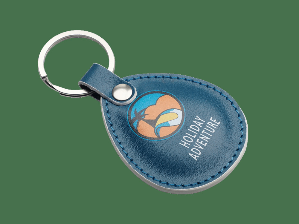 Logo trade business gifts image of: Keyring 573131