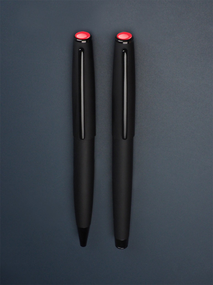 Logo trade promotional products picture of: Coral stone Pen set 1285036