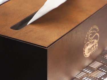 Logo trade promotional giveaways image of: Tissue box 1963121