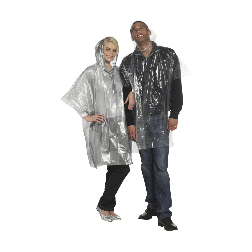 Logotrade promotional items photo of: Clear poncho/raincoat