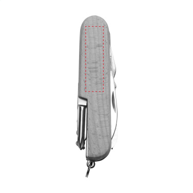 Logo trade promotional gifts image of: Beechwood Pocket knife