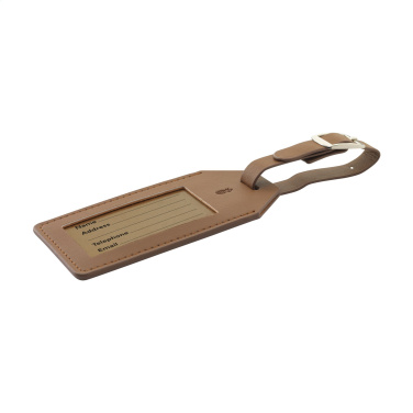 Logotrade business gift image of: Vegan Pineapple Leather Luggage Tag