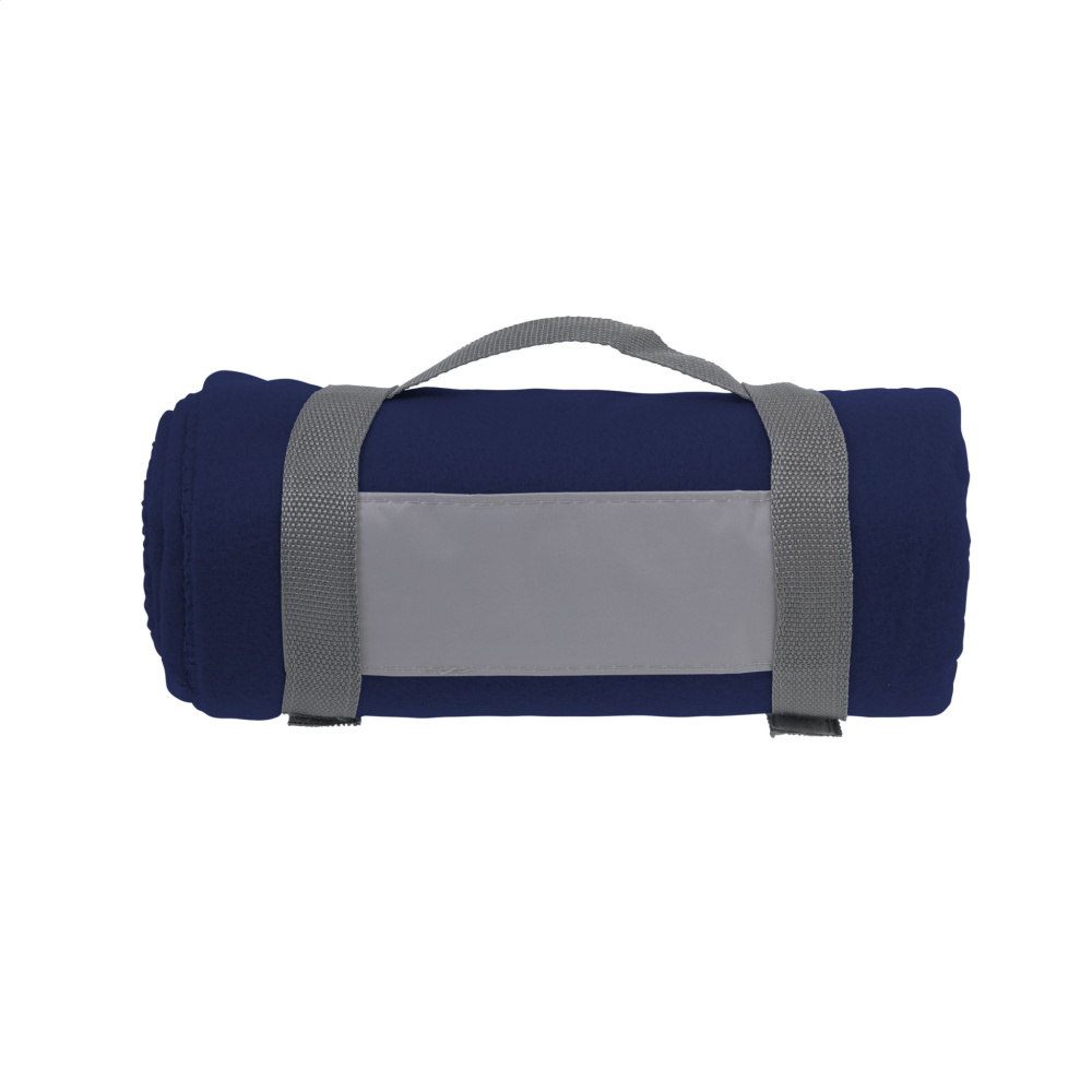 Logo trade promotional giveaways image of: SuperSoft (180 g/m²) fleece blanket