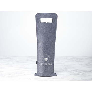 Logo trade promotional gift photo of: Wine Bag-to-Give GRS RPET