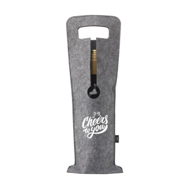 Logotrade promotional merchandise image of: Wine Bag-to-Give GRS RPET