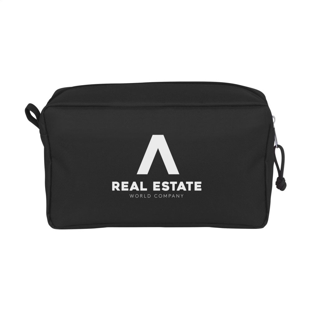Logotrade business gift image of: Stacey GRS RPET toiletry bag