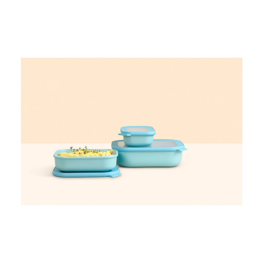 Logo trade promotional merchandise image of: Mepal Cirqula multi use rectangular bowl 500ml lunchbox