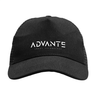 Logo trade promotional gift photo of: Trucker Recycled Cotton cap
