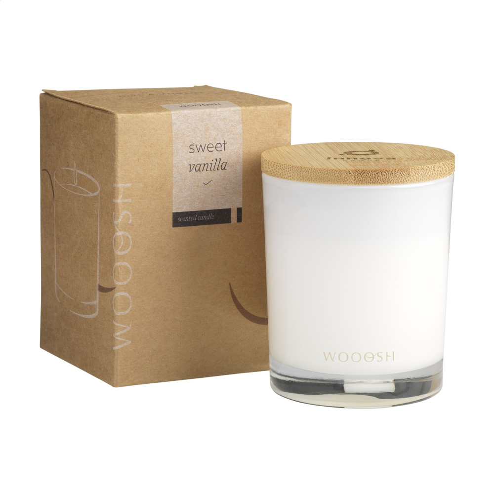 Logo trade promotional product photo of: Wooosh Scented Candle Sweet Vanilla