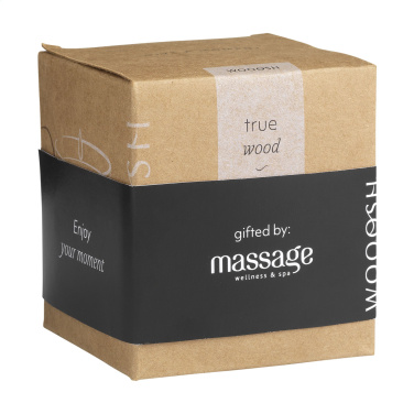 Logo trade promotional item photo of: Wooosh Scented Candle True Wood