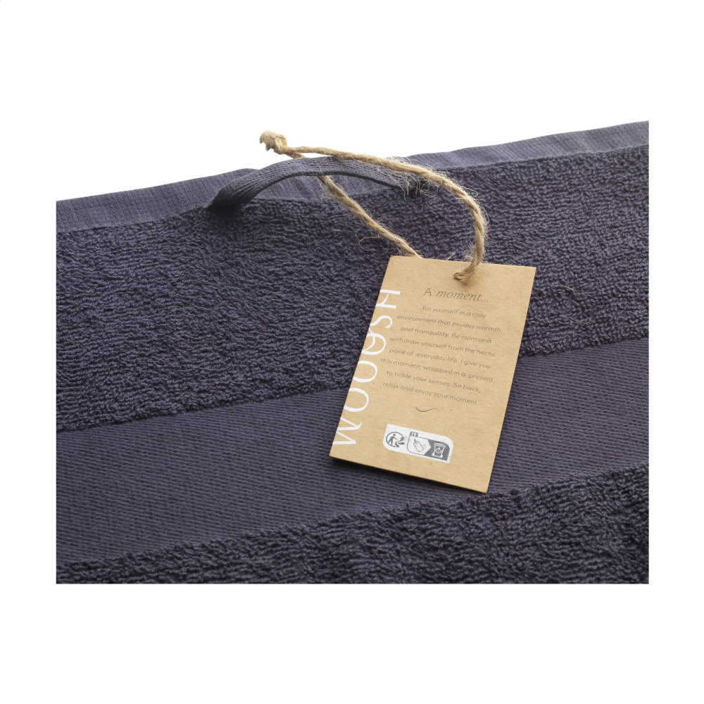 Logotrade promotional giveaway image of: Wooosh Bath Towel GRS Recycle Cotton Mix 140 x 70 cm
