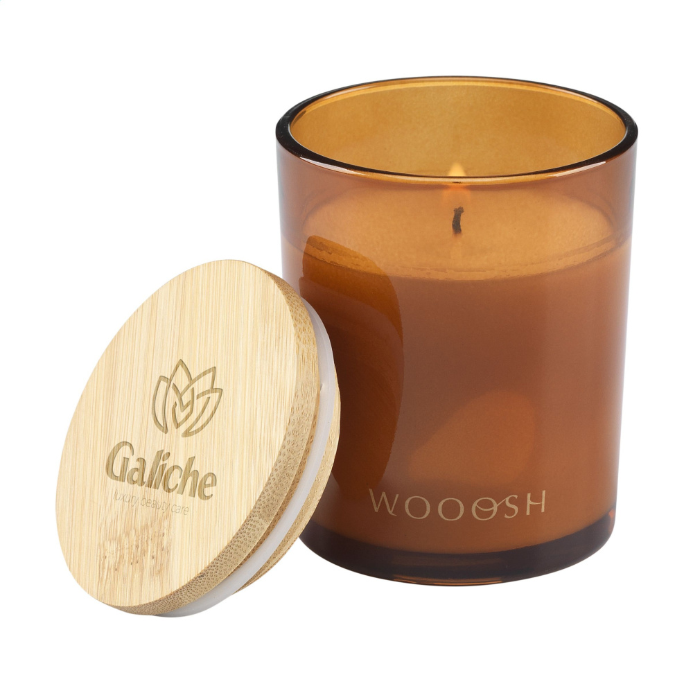 Logo trade promotional gift photo of: Wooosh Scented Candle Musk Peach