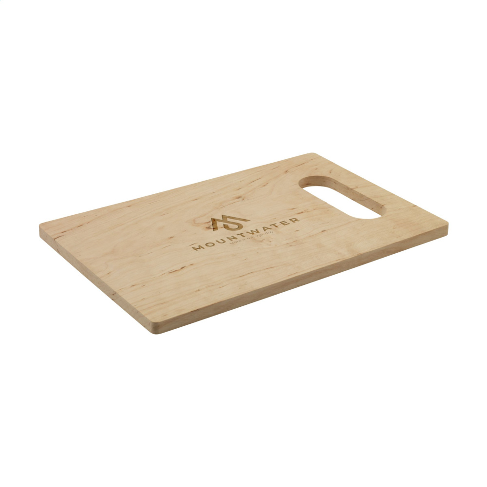 Logo trade promotional merchandise picture of: Alder Wood Chopping Board Open Grip