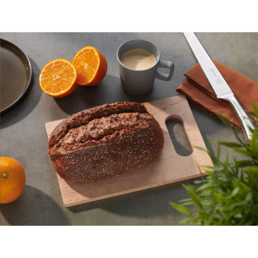 Logo trade promotional giveaways image of: Alder Wood Chopping Board Open Grip