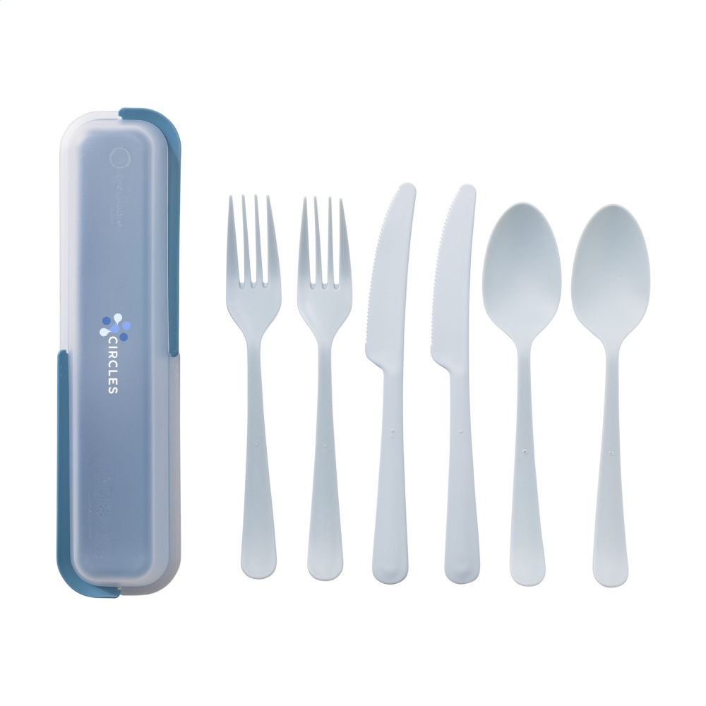 Logotrade advertising product image of: Outdoor 6-piece Cutlery Set