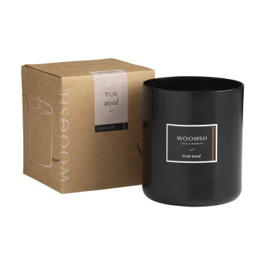 Logo trade promotional merchandise picture of: Wooosh Scented Candle True Wood X-Mas