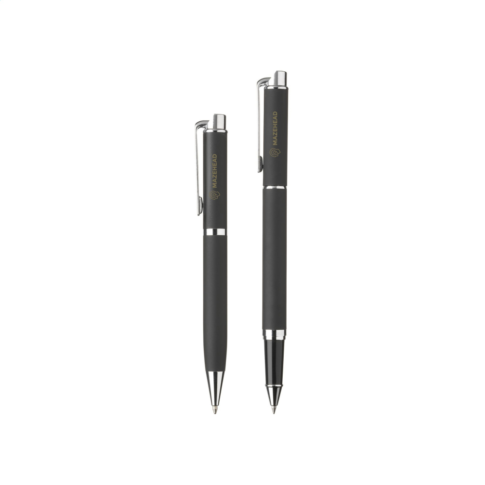 Logotrade promotional item picture of: BlackJack writing set