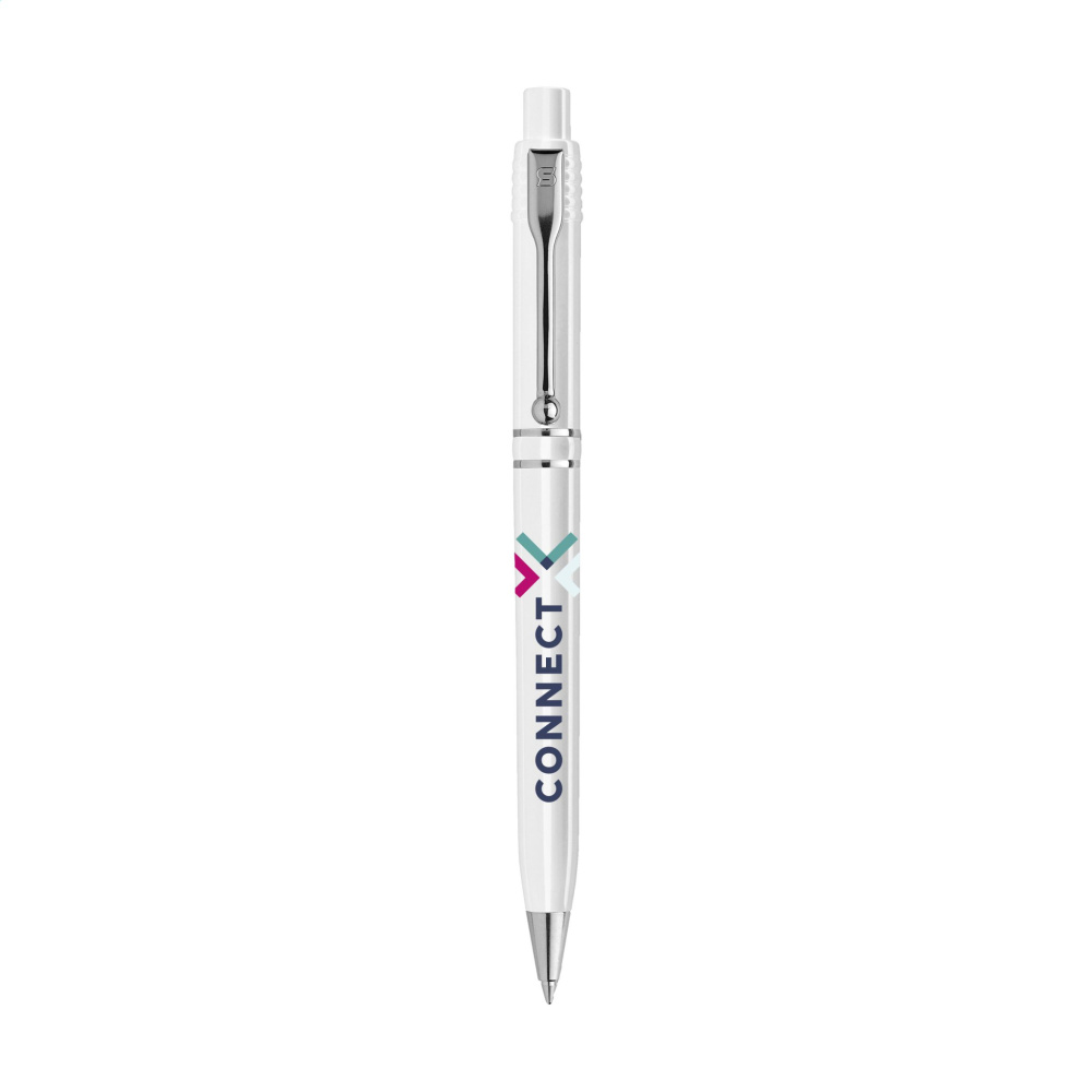 Logotrade promotional items photo of: Stilolinea Raja Chrome Recycled pen