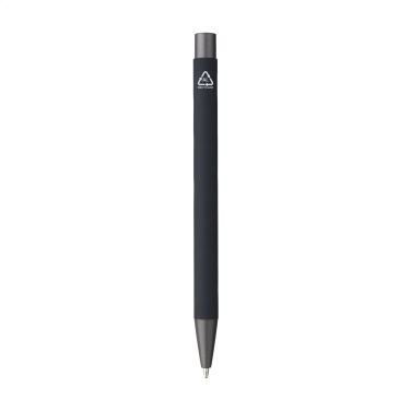 Logo trade promotional gift photo of: Brady Soft Touch Recycled Alu pens